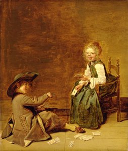 Cartas de jogar para crianças, 1631 de Dirck Hals