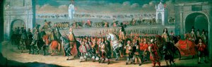 Charles II Processing da Torre de Londres para Westminster, 22 de abril de 1661