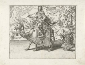 Triunfo de Isaac
Triunfo da resistência (título da série)
Patientiae Trivmphvs (título da série) de Dirck Volckertsz. Coornhert
