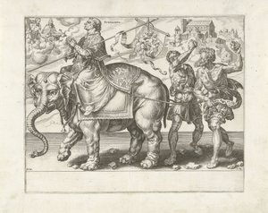 Triunfo de Estêvão
Triunfo da resistência (título da série)
Patientiae Trivmphvs (título da série) de Dirck Volckertsz. Coornhert