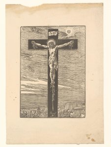 Cristo na cruz de Dirck de Bray