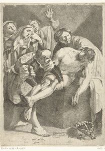 O sepultamento de Cristo de Dirck van Baburen (attributed to)