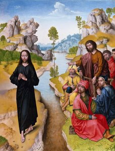 Pregação de São João Batista, século XV
