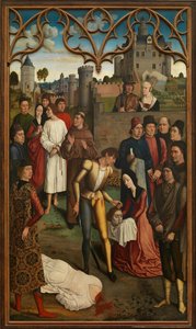 A Justiça do Imperador Otto III: Decapitação do Conde Inocente, 1471-1475