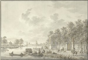 Vista do Spaarne de Dirk Langendijk