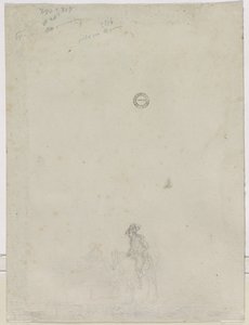Esboço dos camponeses em uma fonte, 1784. de Dirk Langendyk