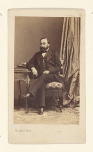 Retrato de um homem barbudo