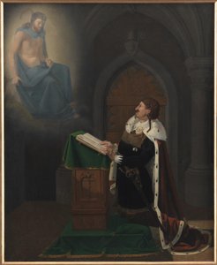 Visão de Christian IV no Castelo de Rothenburg de Ditlev Blunck