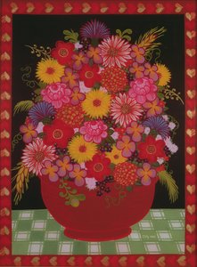 Tigela de flores