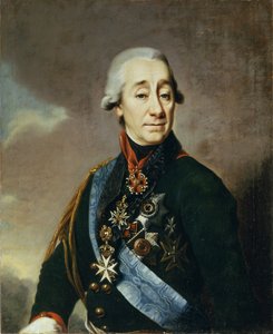 Retrato de Ivan Varfolomeevich Cordeiro 1764-1801, 1801