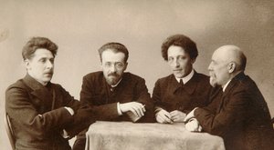 Quatro poetas russos, início do século XX.