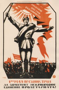 O 1º de maio é o festival do trabalho. Viva a unidade internacional do proletariado !, 192
