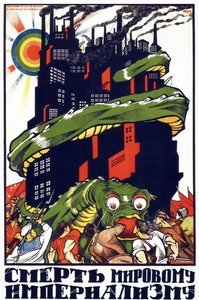 cartaz de propaganda comunista