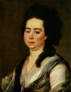 Retrato de Anna Sergeyevna Bakunina, c1770s, 1965.