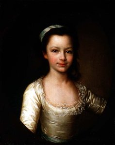 Retrato da condessa Ekaterina Artemyeva Vorontsova (1780-1836) final dos anos 1780