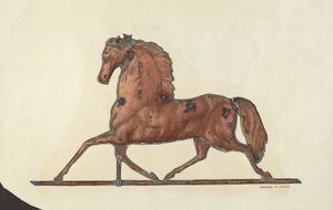 Cavalo Cata-vento de Dolores Haupt