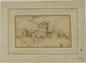 Quinta com torre e palheiros de Domenichino