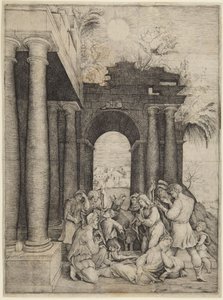 Adoração dos Pastores de Domenico Beccafumi