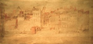 D.Beccafumi, Prospecto de Teatro com Pisa de Domenico Beccafumi