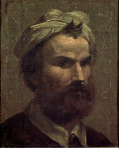 Auto-retrato. Pintura de Domenico Beccafumi (1486-1551) de Domenico Beccafumi