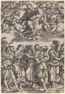 A Assunção da Virgem de Domenico Campagnola