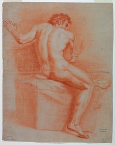 Desenho, Nu, ca. 1740