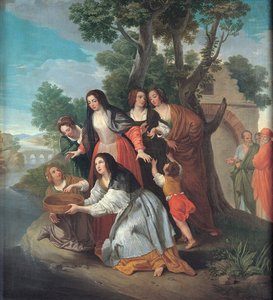 O Vestal Tuccia, segunda metade do século XVIII.
