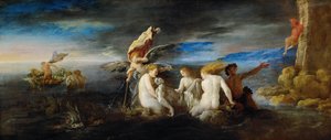 Herói de luto pelos mortos, c. 1622 de Domenico Fetti or Feti