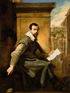Retrato de um homem com uma partitura