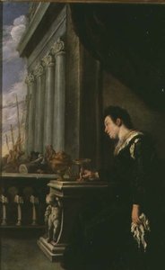 Artemisia (painel) de Domenico Fetti or Feti