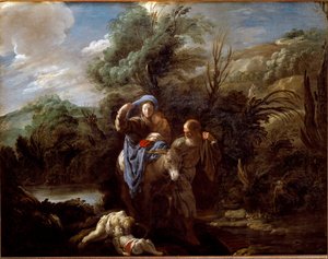 Vazamento no Egito (Pintura de Domenico Fetti or Feti
