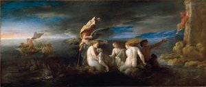 Os amantes Hero e Leandre (Pintura