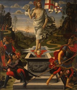 A Ressurreição de Cristo de Domenico Ghirlandaio