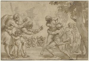 Hércules em Antaeus