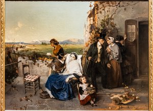 Como as folhas caem de Domenico Induno