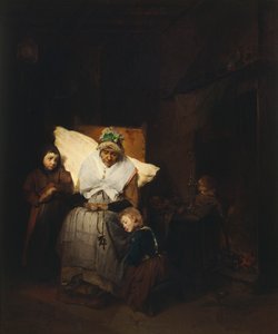 O rosário, de Domenico Induno de Domenico Induno