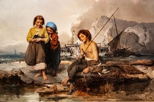 Jovens Pescadores de Domenico Induno