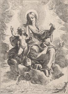 A Virgem do Rosário, 1645-84.