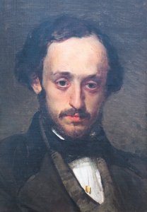 Pasquale Villari quando jovem de Domenico Morelli