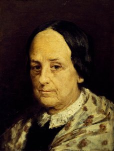 Retrato de Luisa Ruggeri, de Domenico Morelli (1823-1901) de Domenico Morelli