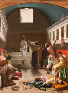 Os banhos de Pompéia, 1861