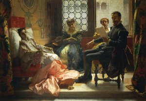 Torquato Tasso lendo Jerusalém Liberta para Eleonora d