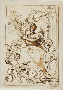 Alegoria da vitória de Domenico Piola
