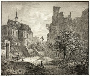 Igreja em Kobern, no Mosel