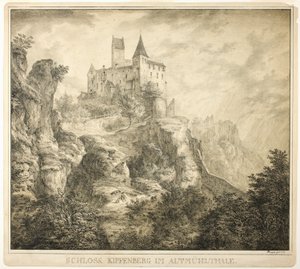 Castelo de Kipfenberg no Vale de Altmühl