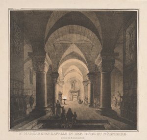 Edifícios notáveis da Idade Média na Alemanha: Capela de St. Margarets no Imperial ..., 1819.