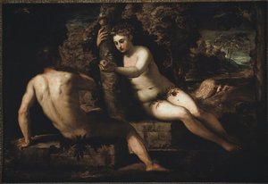 O pecado original - Pintura