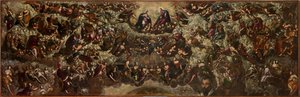 Paraíso, 1588-1592. de Domenico Tintoretto
