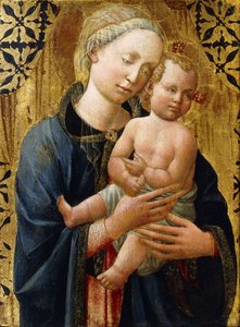 Madonna e criança, de Domenico di Michelino