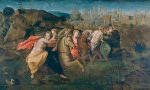 Fuga de Clelia e as virgens romanas do campo de Porsennas